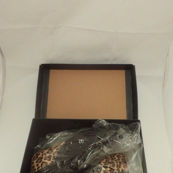 NIB COLE HAAN Maxfield Black/Cheetah Booties 7.5 - Picture 7 of 8